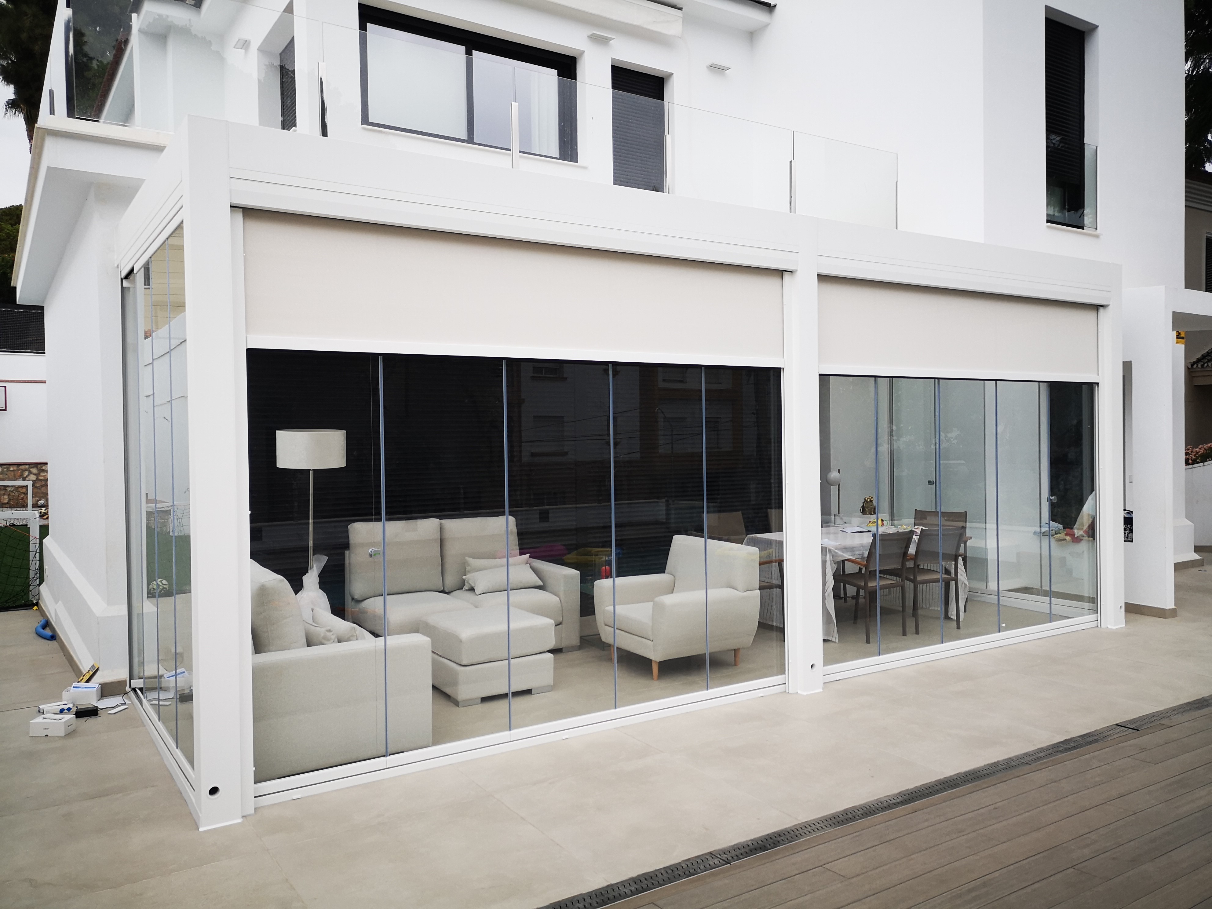 Cortinas de vidro